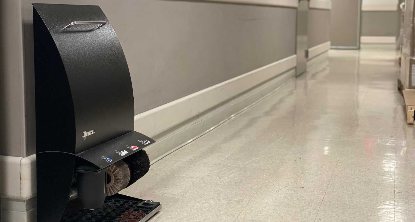 Automatic shoe shine machines in Halifax.